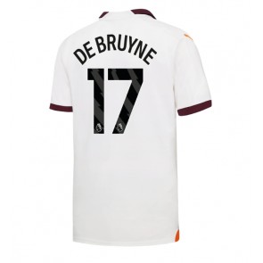 Lacne Muži Futbalové dres Manchester City Kevin De Bruyne #17 2023-24 Krátky Rukáv - Preč
